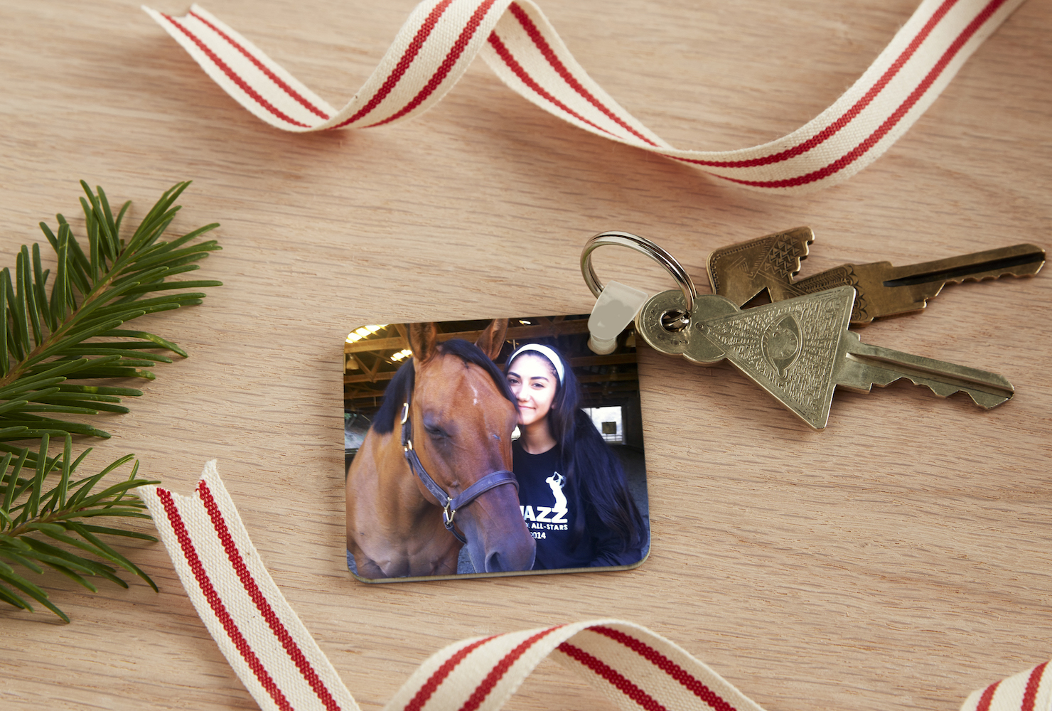 Keychain with picture.